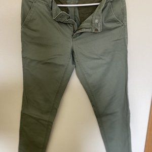 Loft Twill Ankle Pants Size 6P